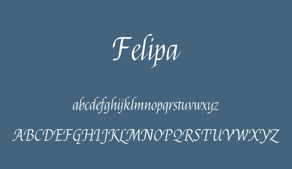 felipa font