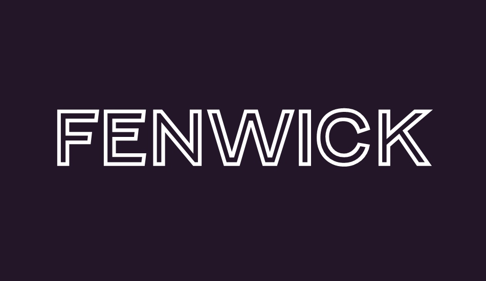 fenwick-outline font big