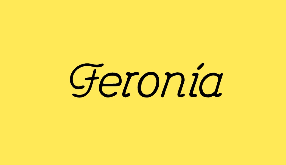 feronia font big