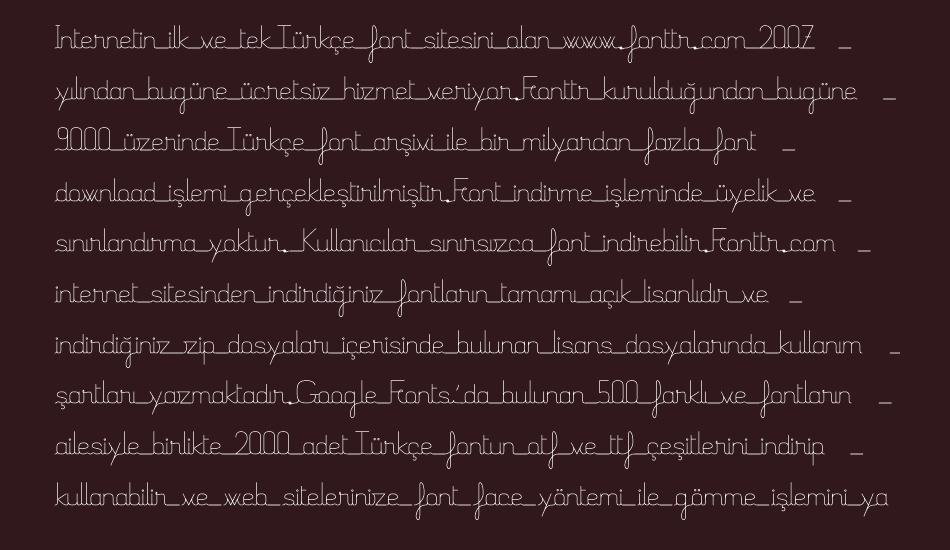 filaturestd font 1