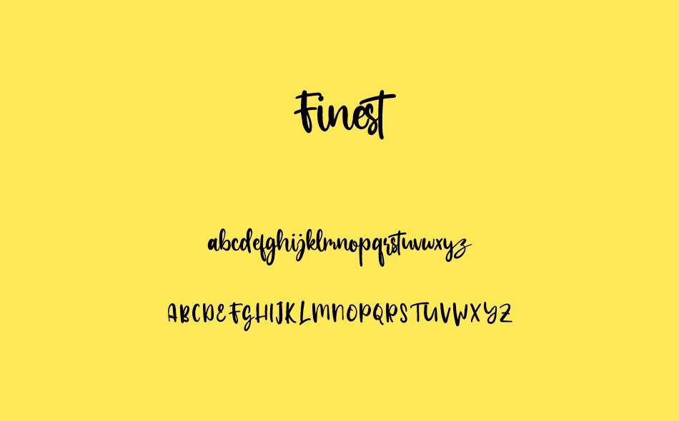 Finest font