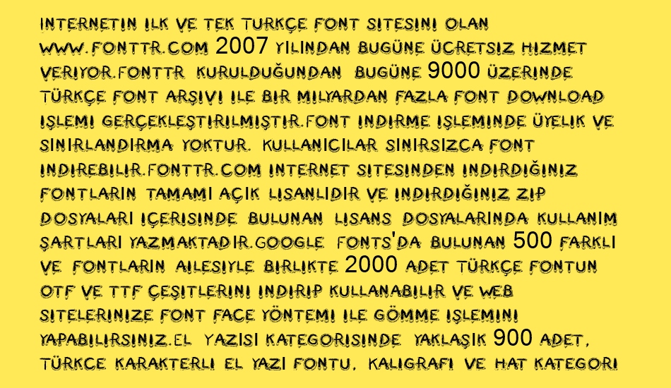fingermade font 1