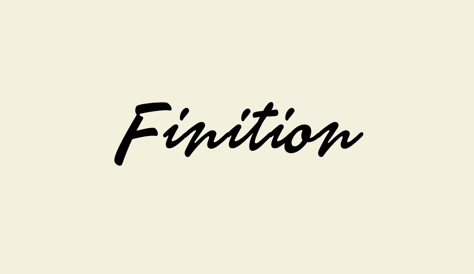 finition-personal-use-only font big