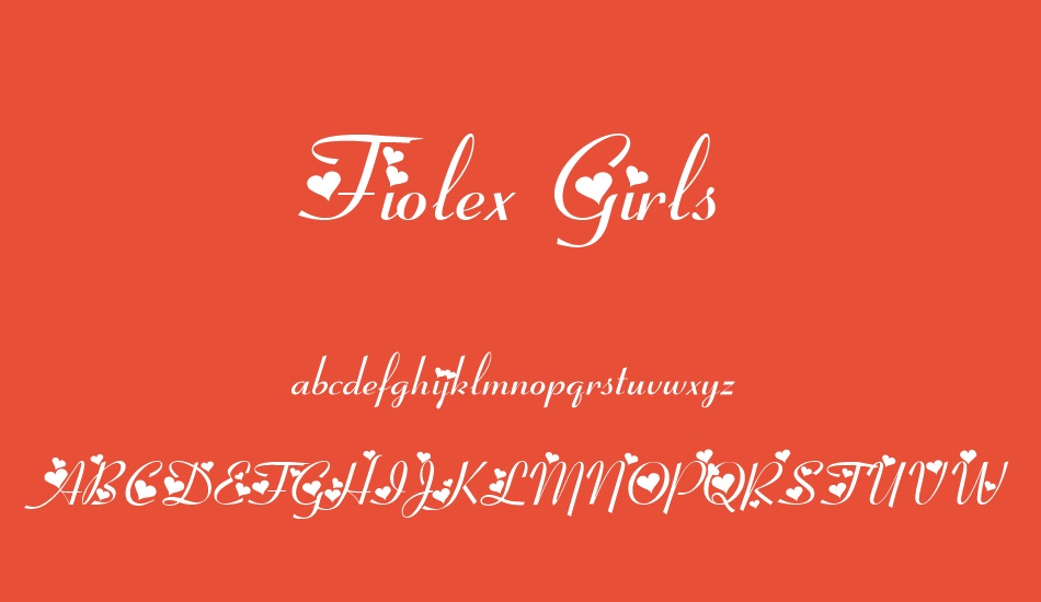 fiolex-girls font