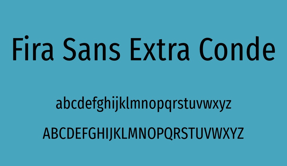 fira-sans-extra-condensed font