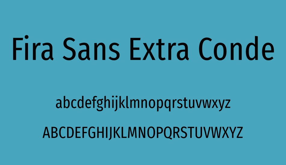 fira-sans-extra-condensed font