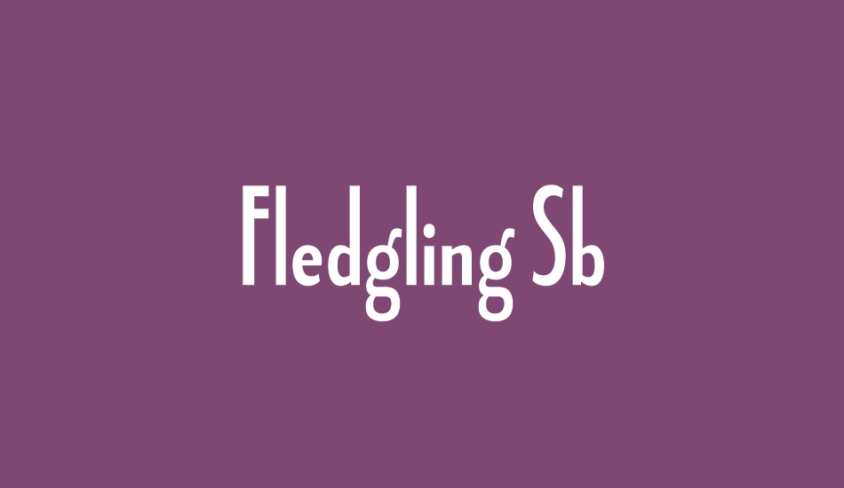 fledgling-sb font big
