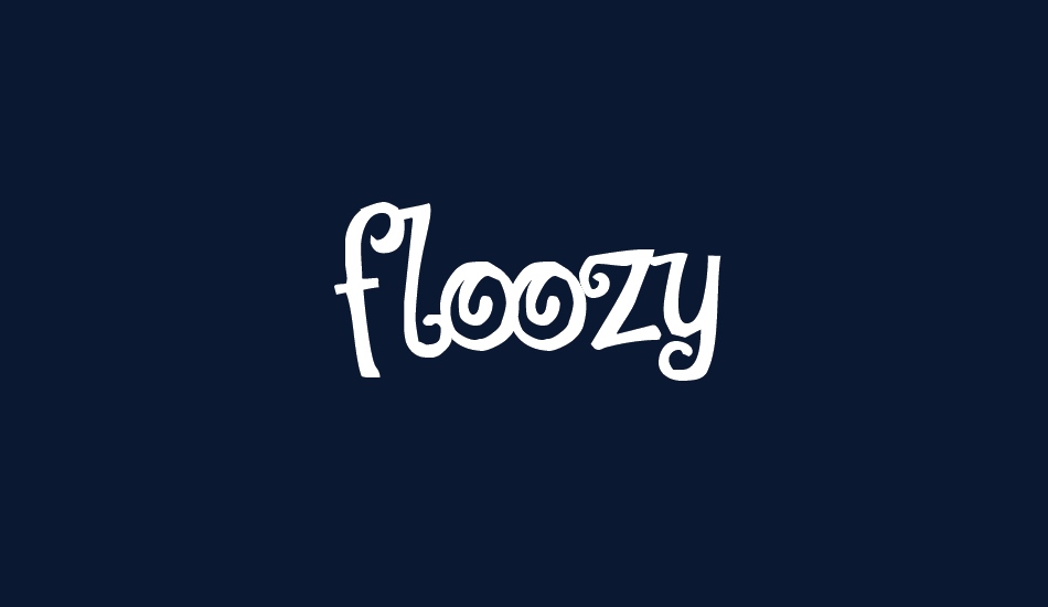 floozy font big