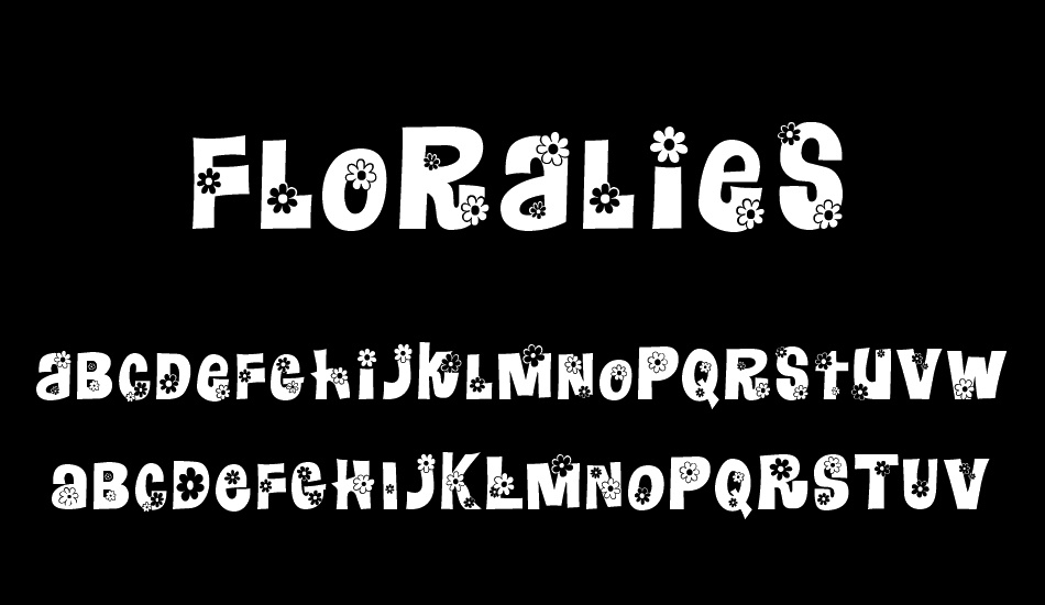floralies font