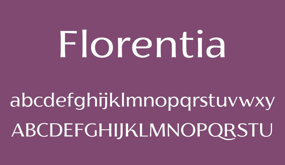 florentia font