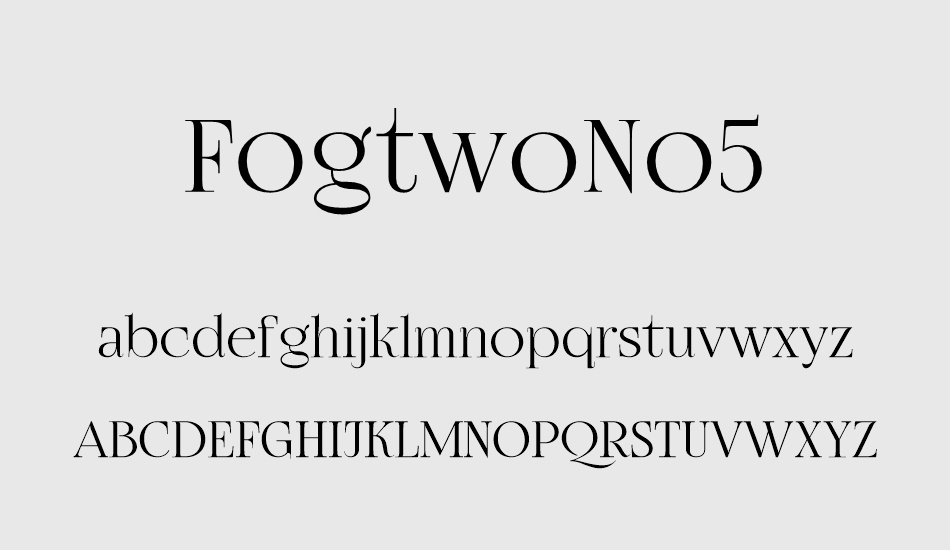 fogtwono5 font