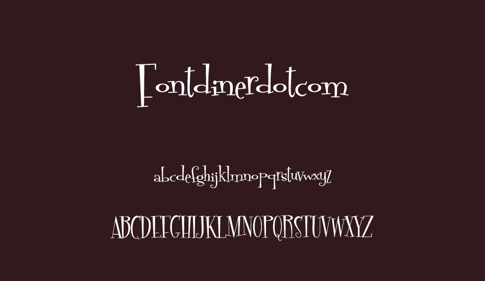 fontdinerdotcom font