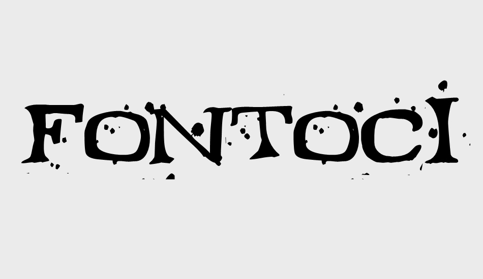 fontocide font big