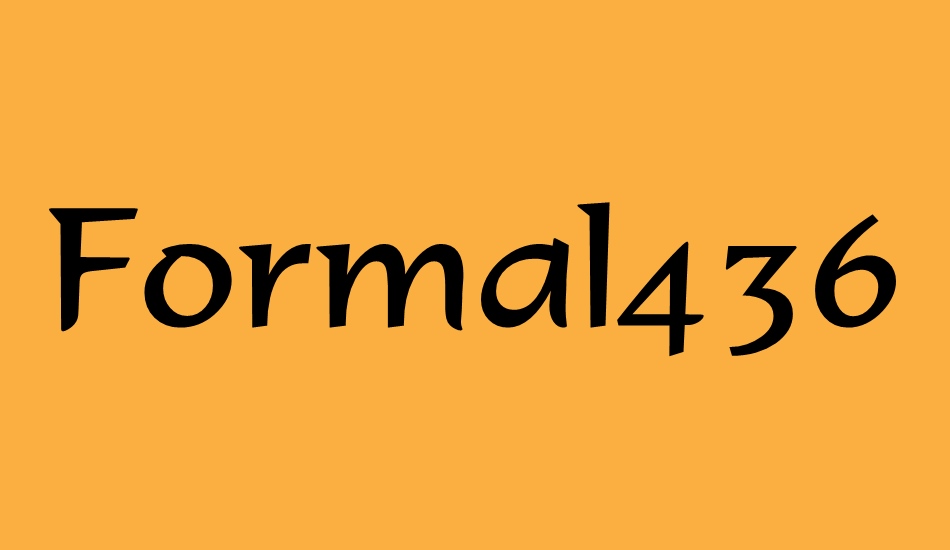 formal436-bt font big