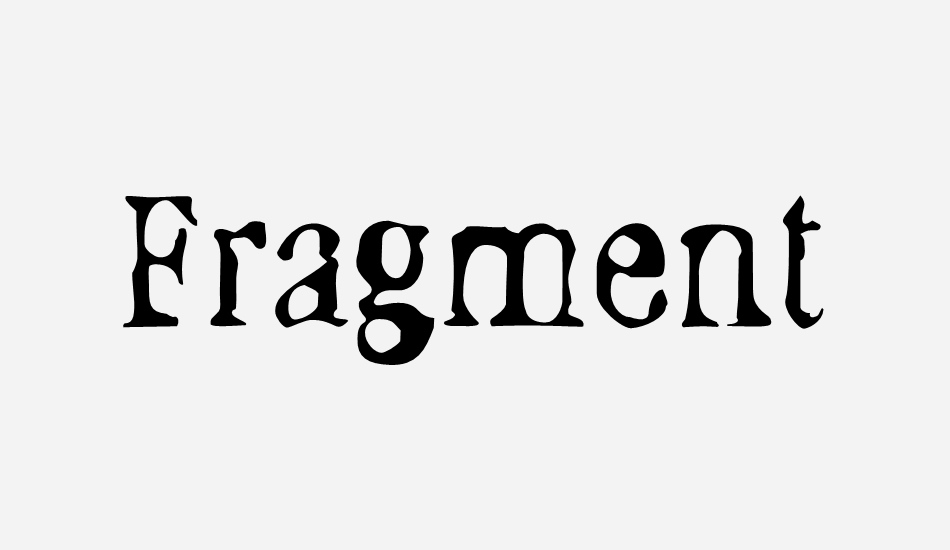 fragment font big