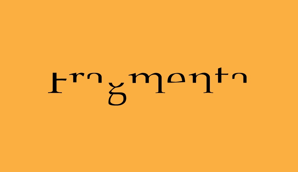 fragmenta font big