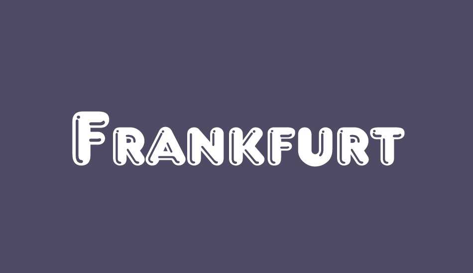 frankfurt font big