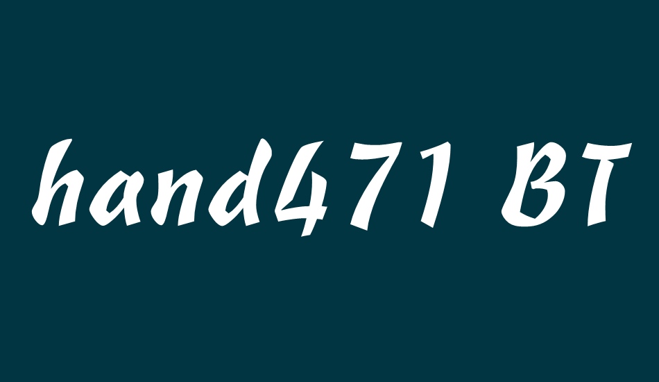 freehand471-bt font big