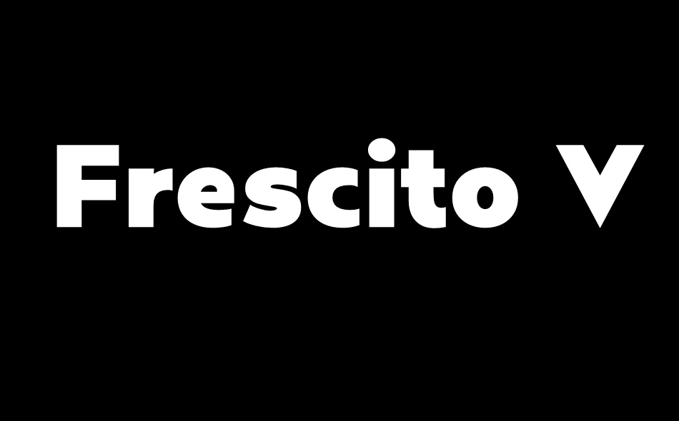 Frescito font big