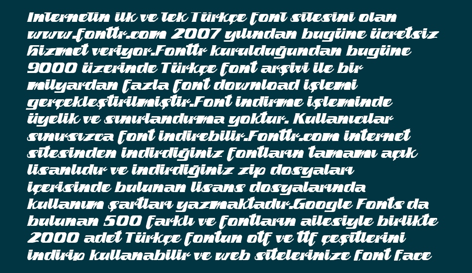 fretine font 1