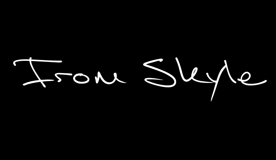 from-skyler-personal-use-only font big