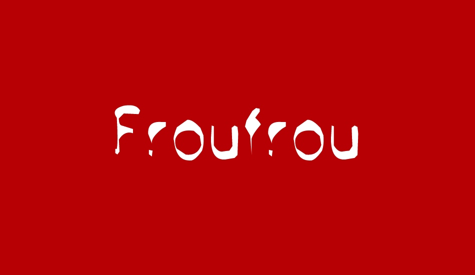 froufrou font big