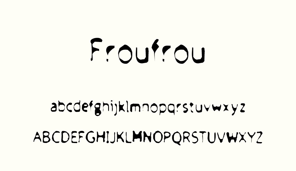 froufrou font