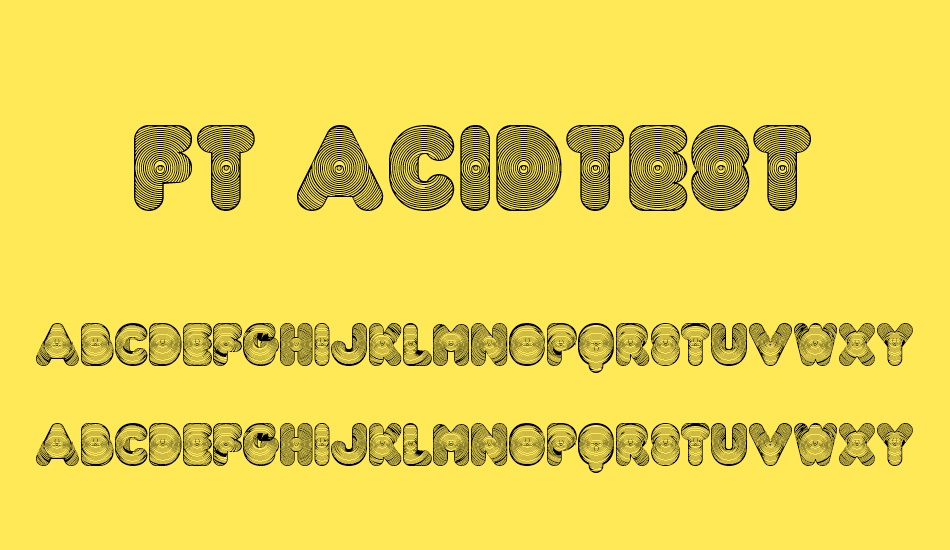 ft-acidtest font