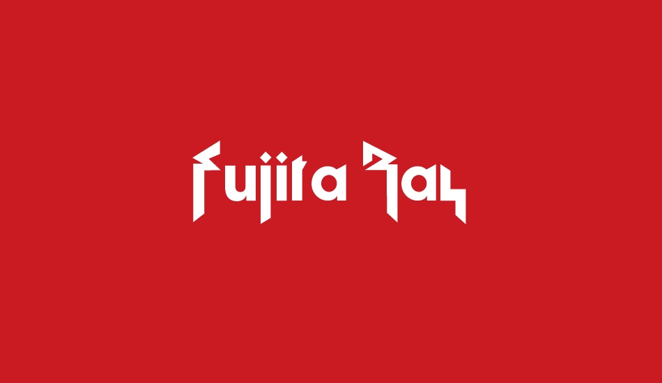 fujita-ray font big