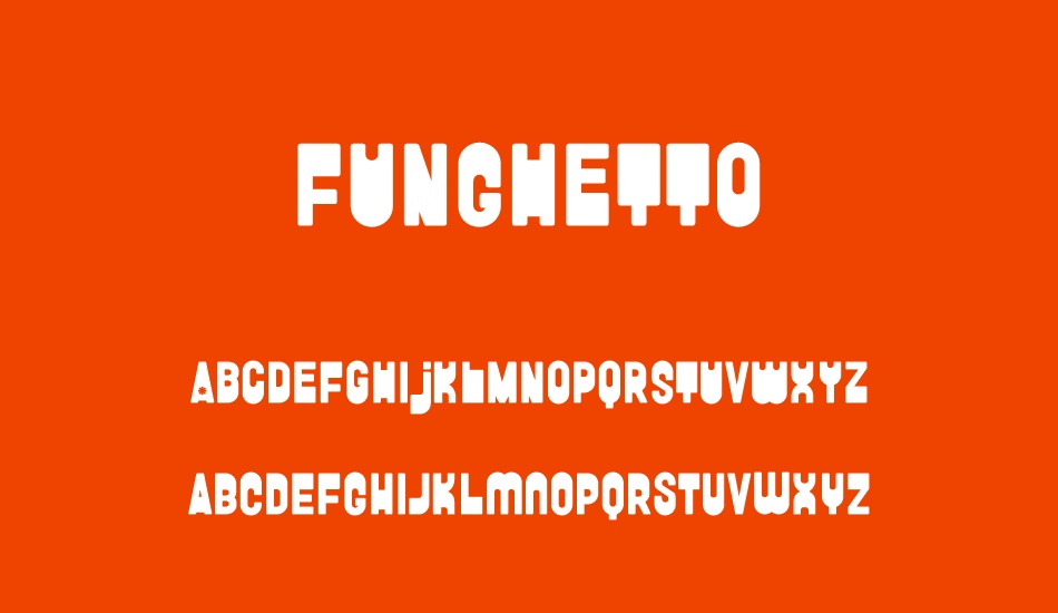 funghetto font