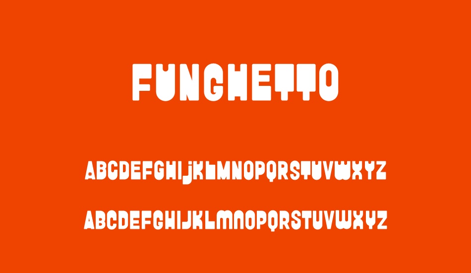 funghetto font