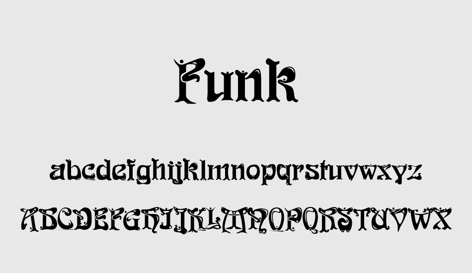 funk font