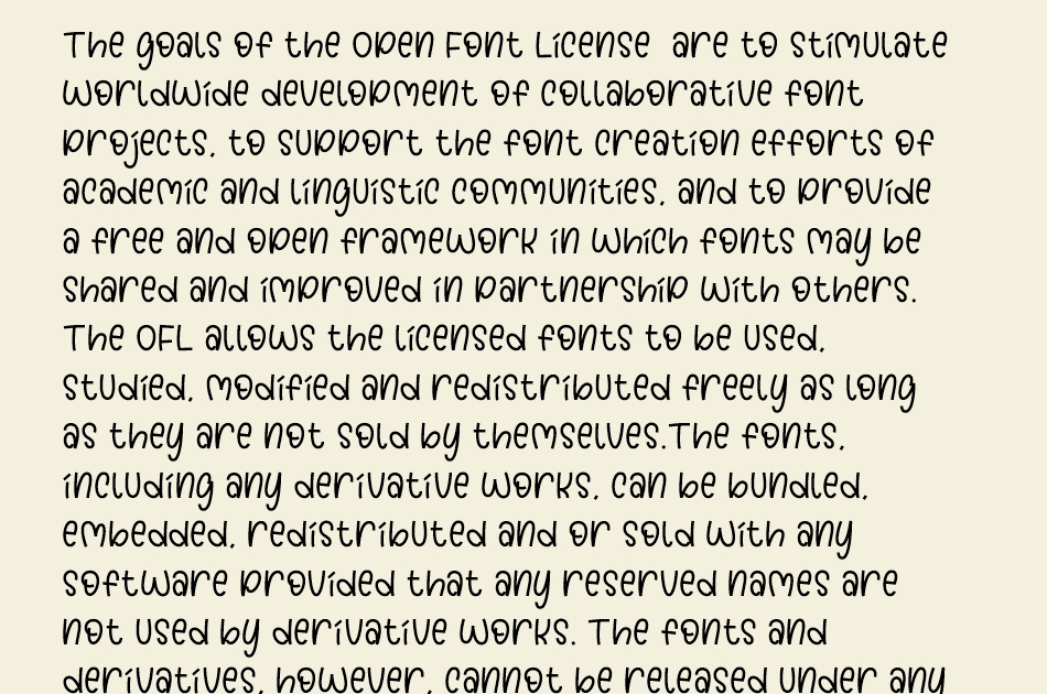 Funnyla font 1