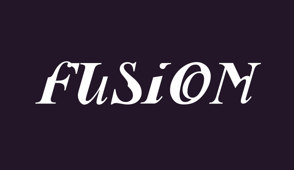 fusion font big