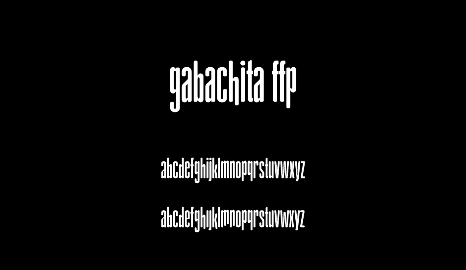 gabachita-ffp font