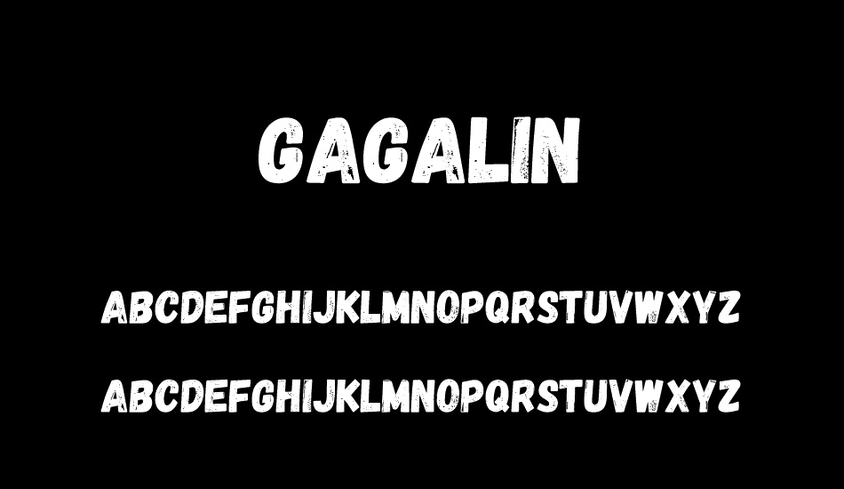 gagalin font