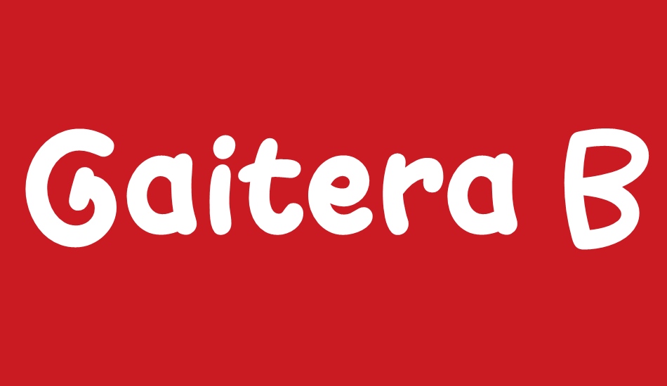 gaitera-ball font big