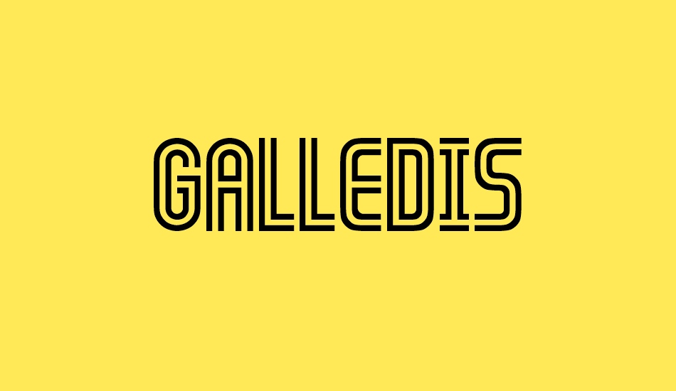 galledıs font big