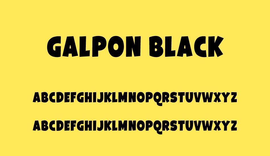 galpon-black font