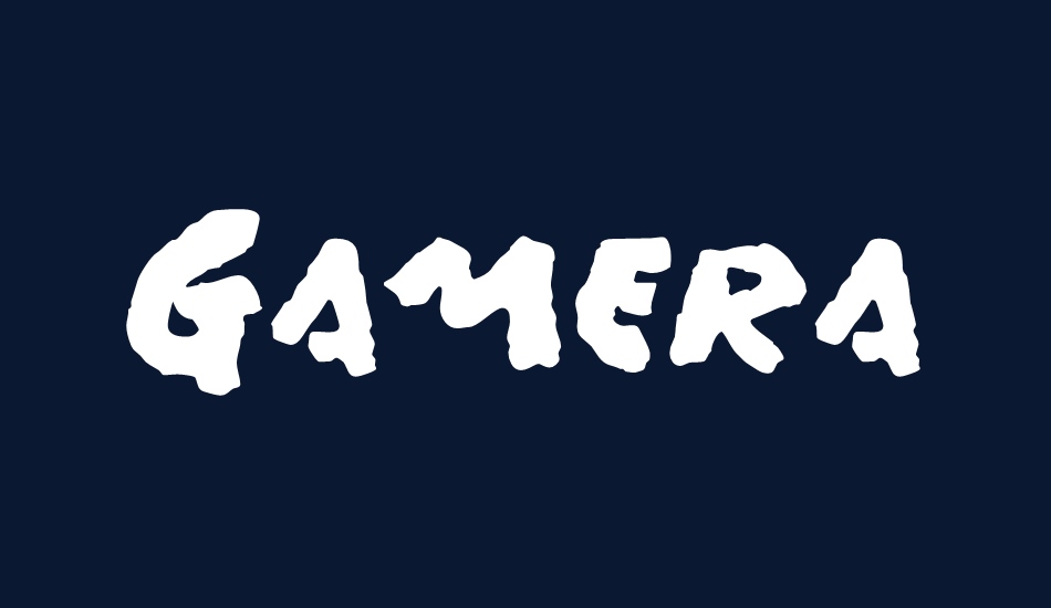 gamera font big