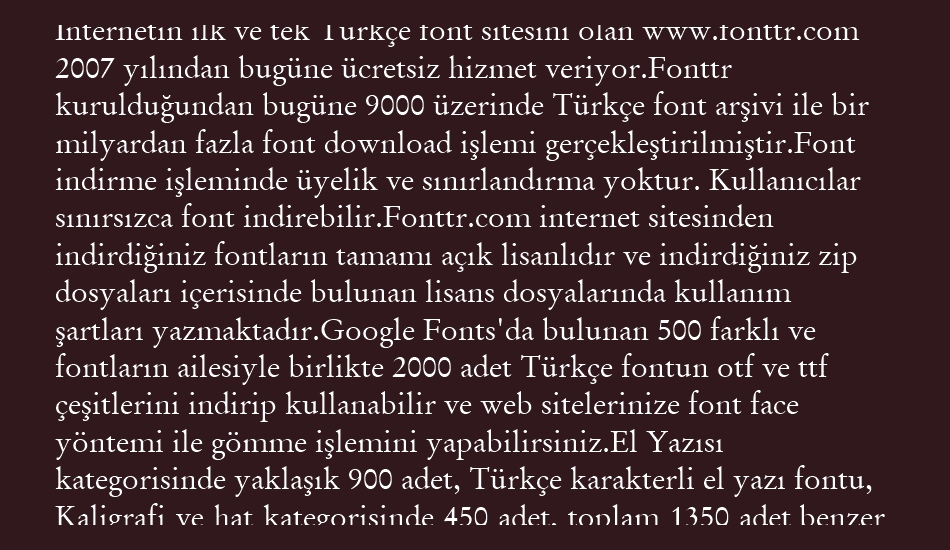 garamond font 1