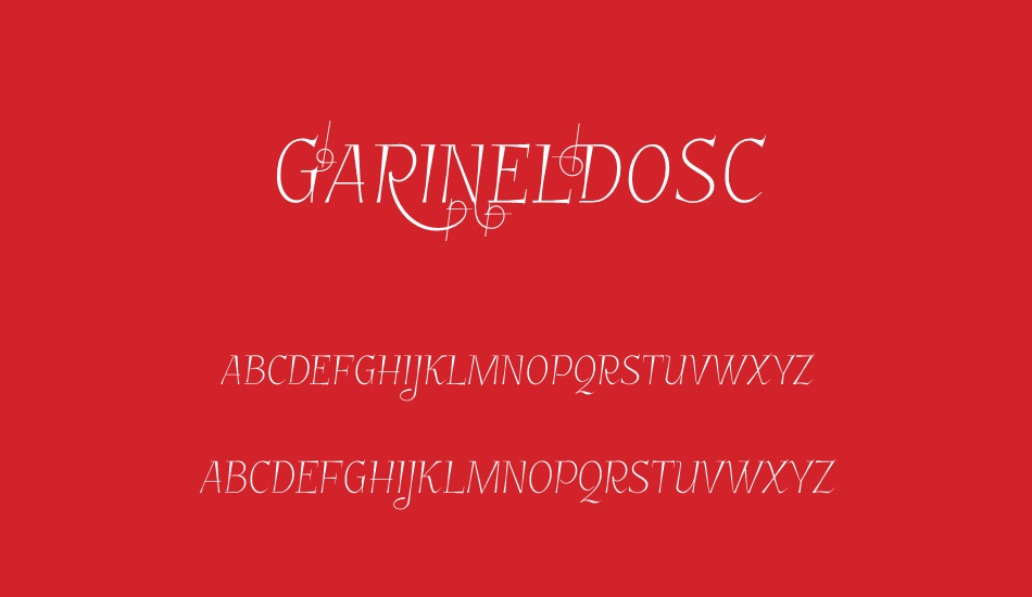 garineldosc font