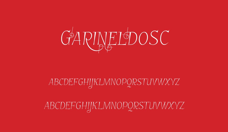 garineldosc font
