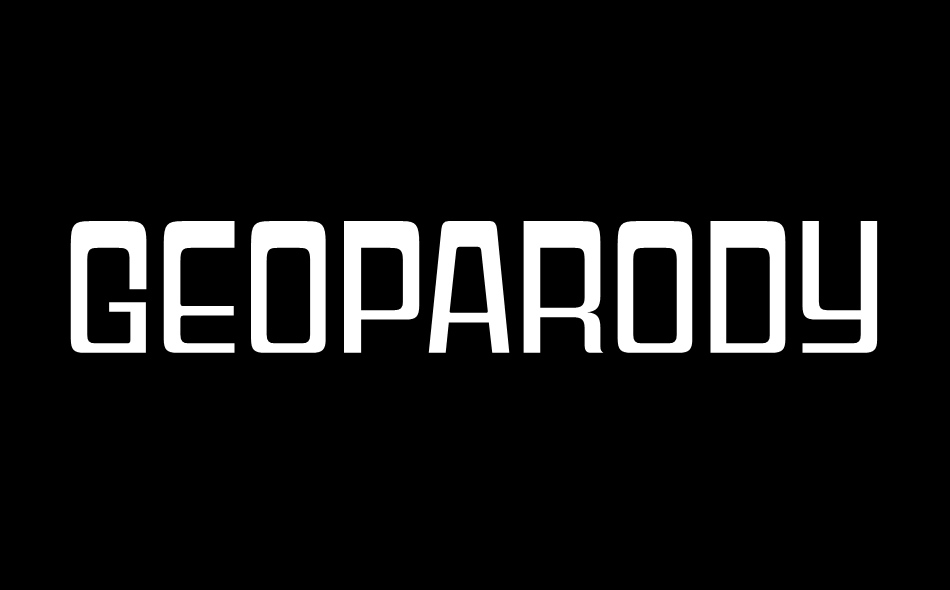 Geoparody font big