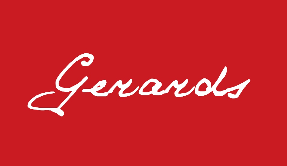 gerards-gold font big