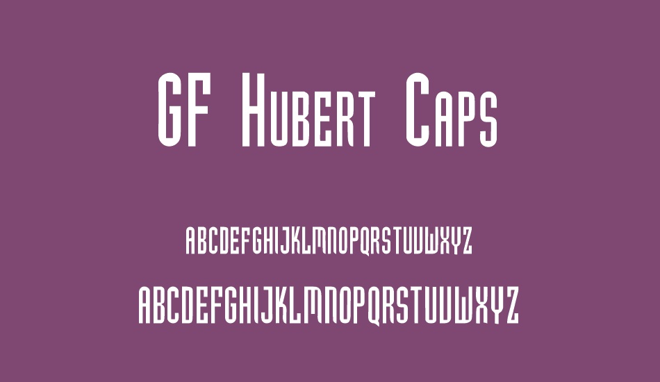 gf-hubert-caps font