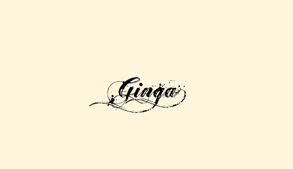 ginga- font big