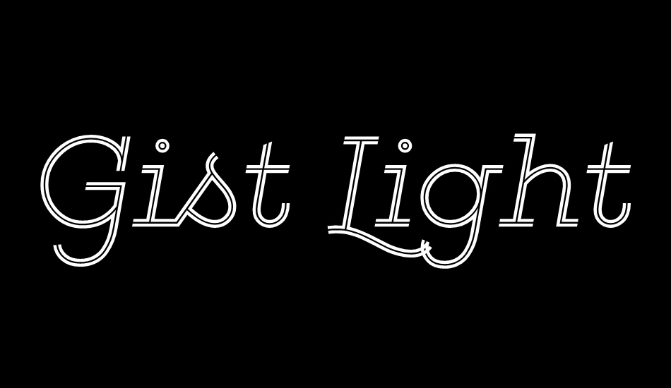 gist-light font big