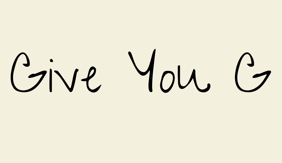give-you-glory font big