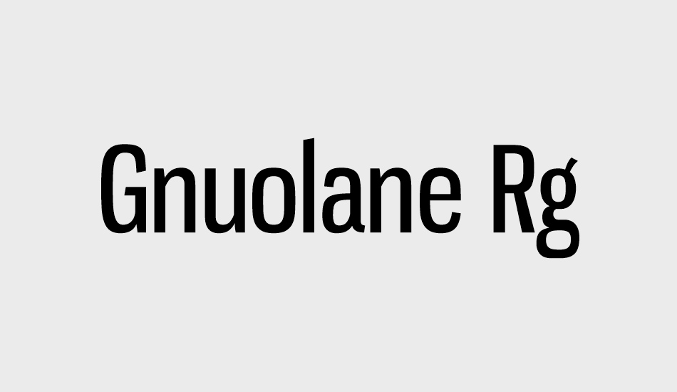 gnuolane-rg font big